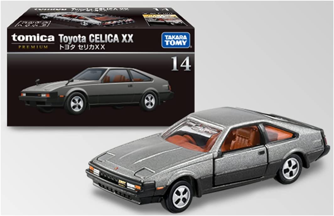 タカラトミー トミカプレミアム 14 トヨタ セリカ XX 箱入り ミニカー おもちゃ 6歳以上 TAKARA TOMY ギフト 玩具 スーパーカー スポーツカー 小学生 男の子 送料無料(普通郵便)