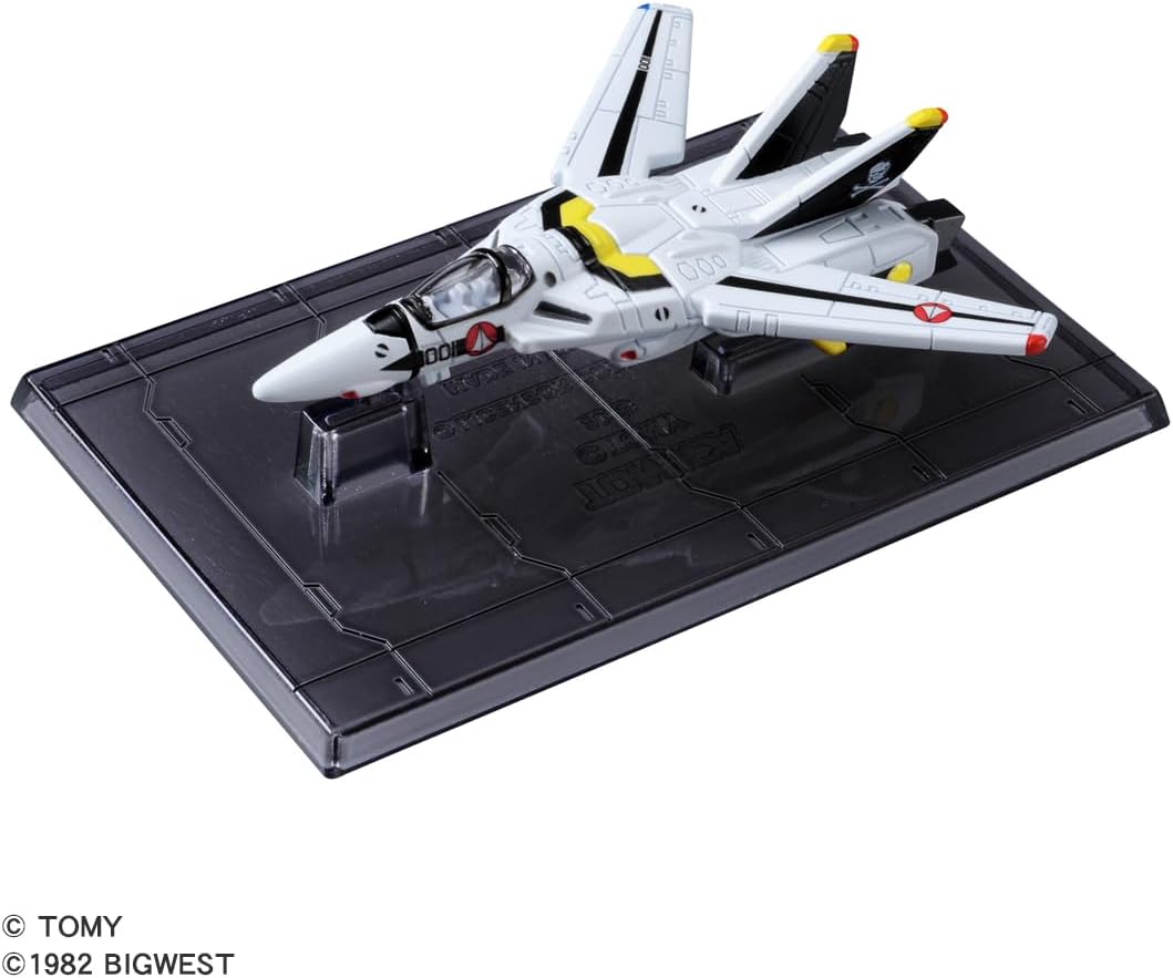 タカラトミー トミカプレミアムunlimited 超時空要塞マクロス VF-1S バルキリー (ロイ・フォッカー 機) ミニカー おもちゃ 6歳以上 戦闘機 飛行機 ファイター 送料無料(普通郵便)