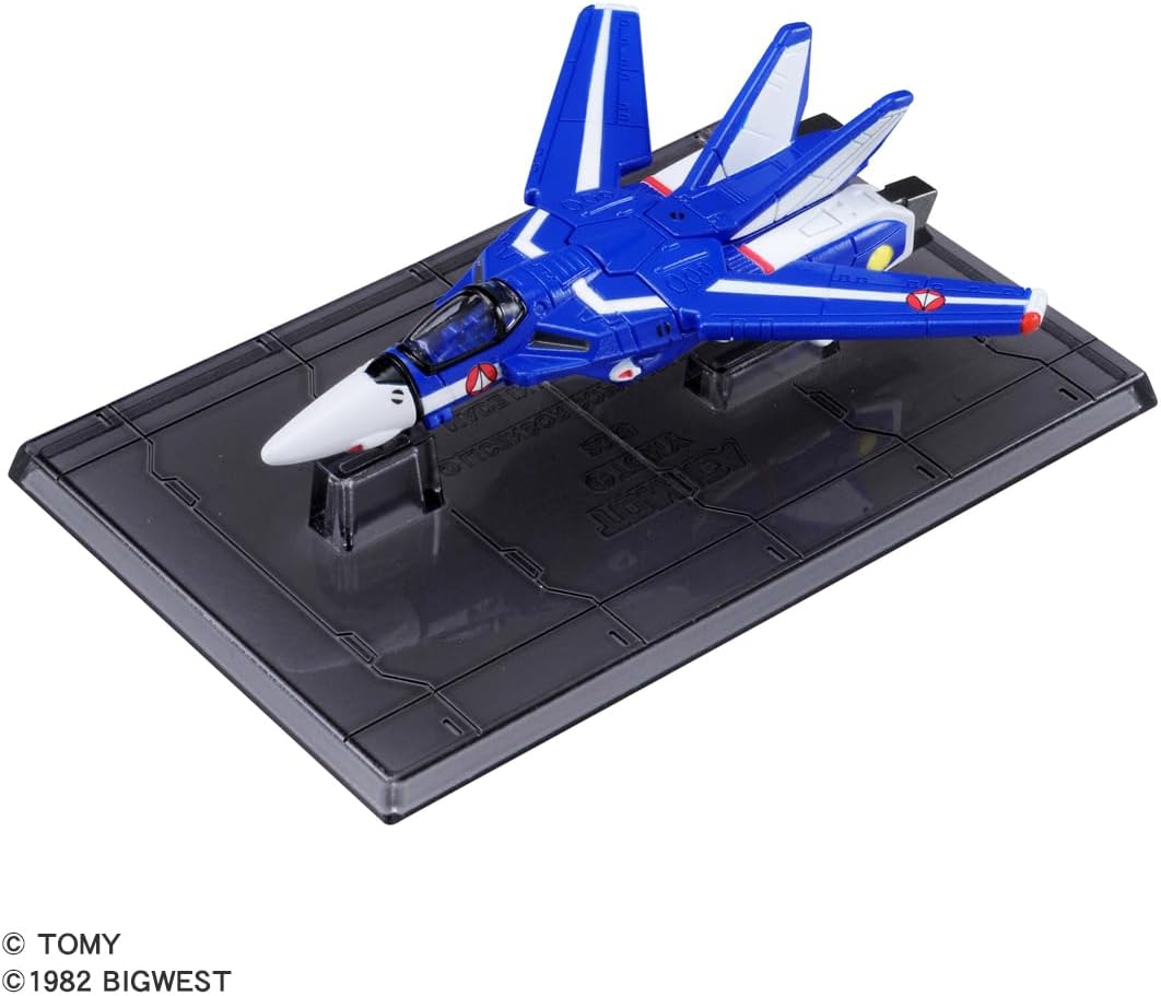 タカラトミー トミカプレミアムunlimited 超時空要塞マクロス VF-1J バルキリー (マクシミリアン・ジーナス 機) ミニカー おもちゃ 6歳以上 戦闘機 飛行機 ファイター 送料無料(普通郵便)