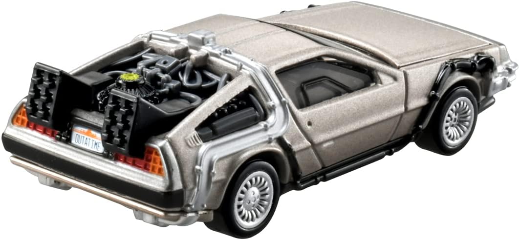 タカラトミー(TAKARA TOMY) トミカプレミアム 07 デロリアン(タイムマシン) ミニカー おもちゃ 6歳以上 バック・トゥ・ザ・フューチャー 送料無料(普通郵便)