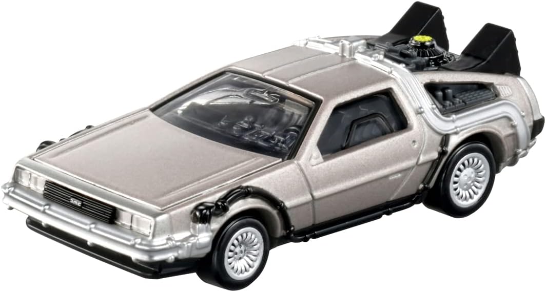 タカラトミー(TAKARA TOMY) トミカプレミアム 07 デロリアン(タイムマシン) ミニカー おもちゃ 6歳以上 バック・トゥ・ザ・フューチャー 送料無料(普通郵便)