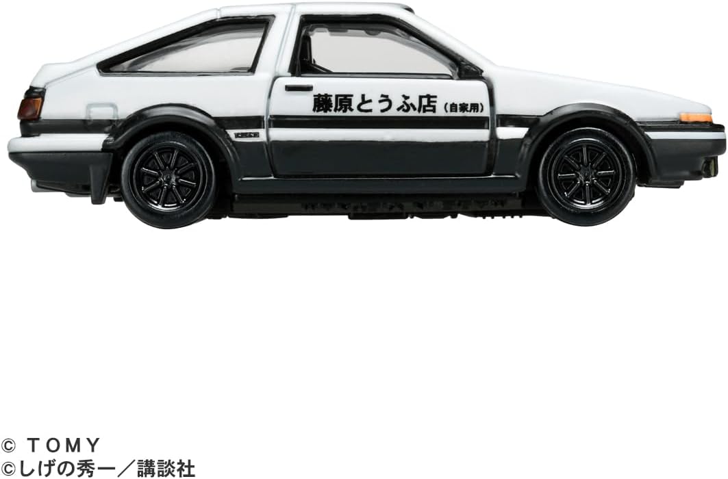 タカラトミー トミカプレミアムunlimited 01 頭文字D AE86 トレノ (藤原拓海) ミニカー おもちゃ 6歳以上 送料無料(普通郵便)