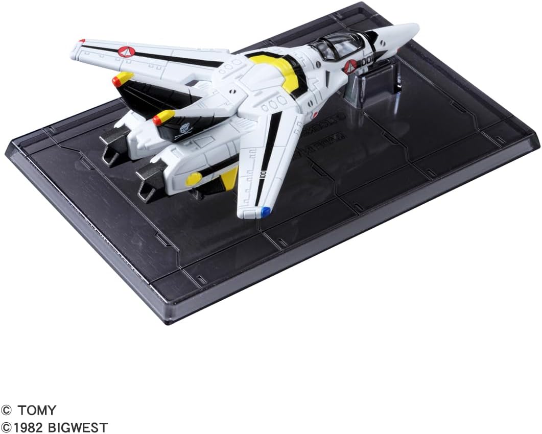 タカラトミー トミカプレミアムunlimited 超時空要塞マクロス VF-1S バルキリー (ロイ・フォッカー 機) ミニカー おもちゃ 6歳以上 戦闘機 飛行機 ファイター 送料無料(普通郵便)