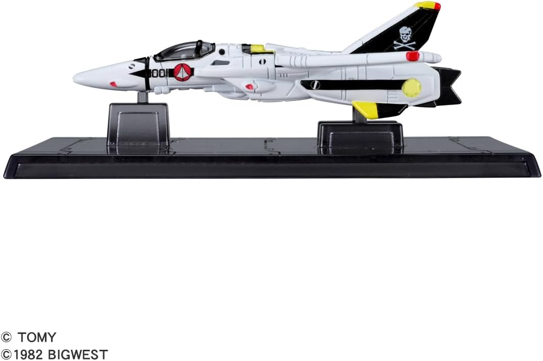 タカラトミー トミカプレミアムunlimited 超時空要塞マクロス VF-1S バルキリー (ロイ・フォッカー 機) ミニカー おもちゃ 6歳以上 戦闘機 飛行機 ファイター 送料無料(普通郵便)
