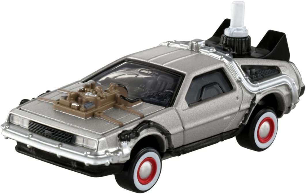 タカラトミー トミカプレミアムunlimited 02 バック・トゥ・ザ・フューチャー タイムマシン(PART3)ミニカー おもちゃ 6歳以上 送料無料(普通郵便)