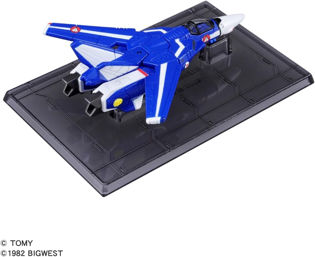 タカラトミー トミカプレミアムunlimited 超時空要塞マクロス VF-1J バルキリー (マクシミリアン・ジーナス 機) ミニカー おもちゃ 6歳以上 戦闘機 飛行機 ファイター 送料無料(普通郵便)