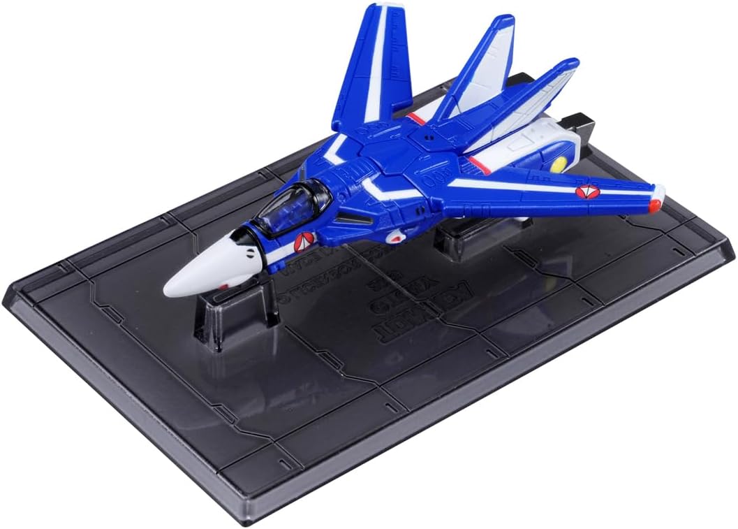 タカラトミー トミカプレミアムunlimited 超時空要塞マクロス VF-1J バルキリー (マクシミリアン・ジーナス 機) ミニカー おもちゃ 6歳以上 戦闘機 飛行機 ファイター 送料無料(普通郵便)