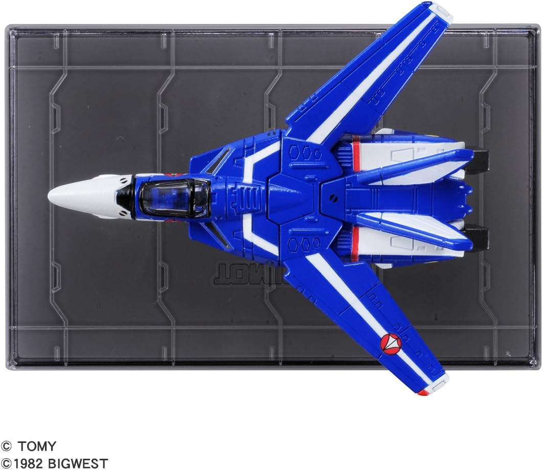 タカラトミー トミカプレミアムunlimited 超時空要塞マクロス VF-1J バルキリー (マクシミリアン・ジーナス 機) ミニカー おもちゃ 6歳以上 戦闘機 飛行機 ファイター 送料無料(普通郵便)