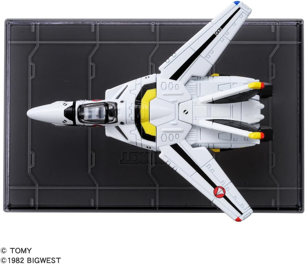 タカラトミー トミカプレミアムunlimited 超時空要塞マクロス VF-1S バルキリー (ロイ・フォッカー 機) ミニカー おもちゃ 6歳以上 戦闘機 飛行機 ファイター 送料無料(普通郵便)