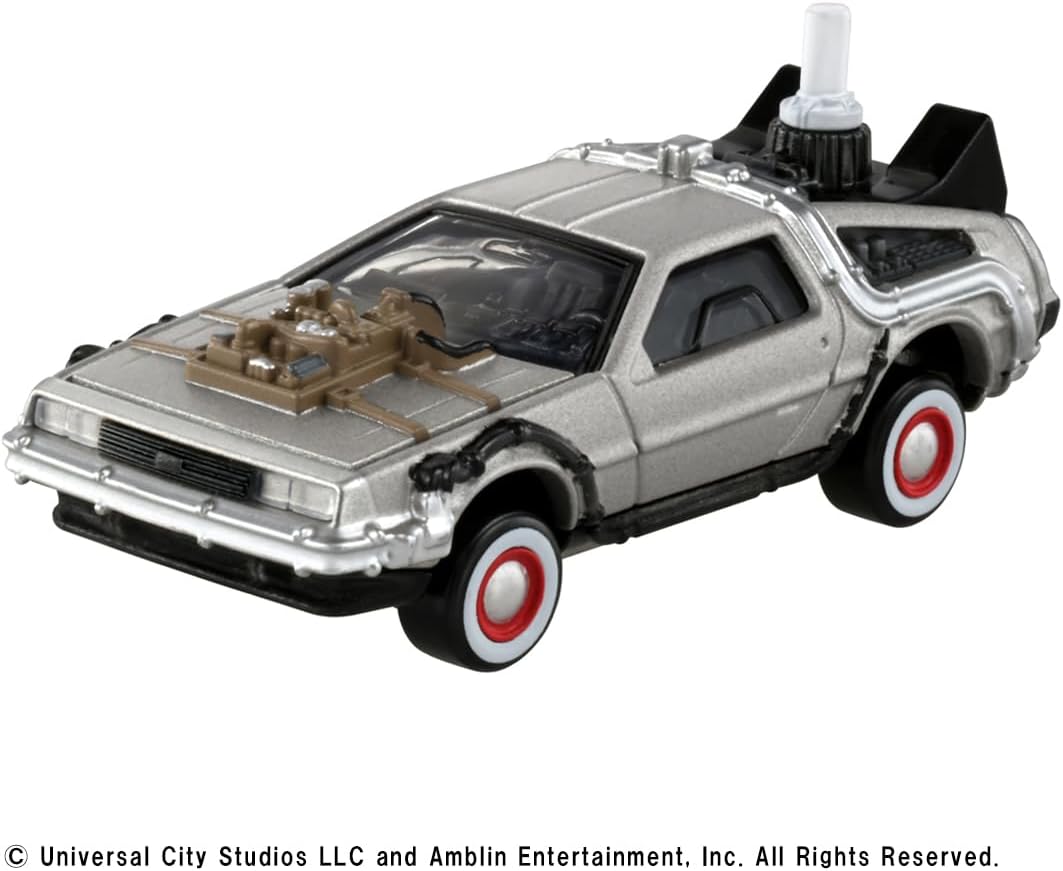 タカラトミー トミカプレミアムunlimited 02 バック・トゥ・ザ・フューチャー タイムマシン(PART3)ミニカー おもちゃ 6歳以上 送料無料(普通郵便)