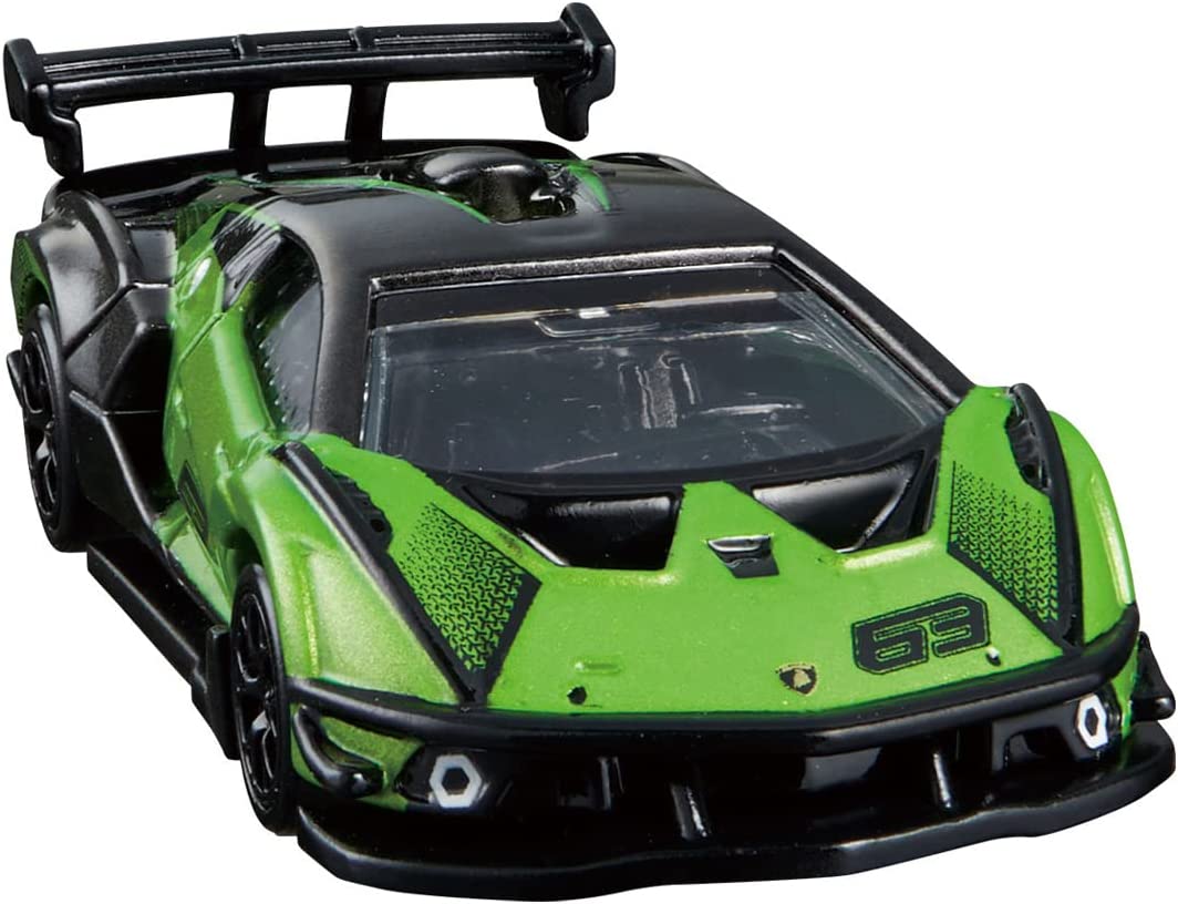 タカラトミー トミカプレミアム 07 ランボルギーニ エッセンサ SCV12 箱入り ミニカー おもちゃ 6歳以上 TAKARA TOMY ギフト 玩具 スーパーカー スポーツカー 小学生 男の子 送料無料(普通郵便)